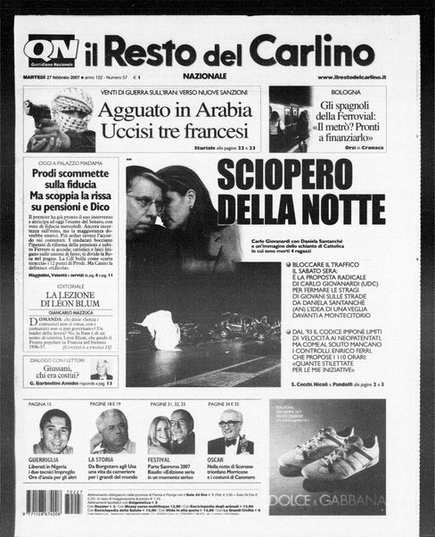 Il Resto del Carlino : giornale dell'Emilia